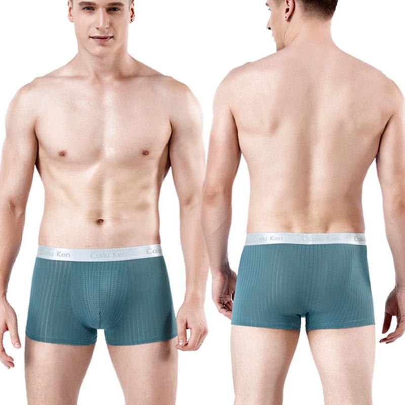 4 Pack Soft Massage Support Pouch Trunks