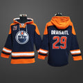 Men’s Edmonton Oilers #29 DRAISAITL All Stitched Hoodie