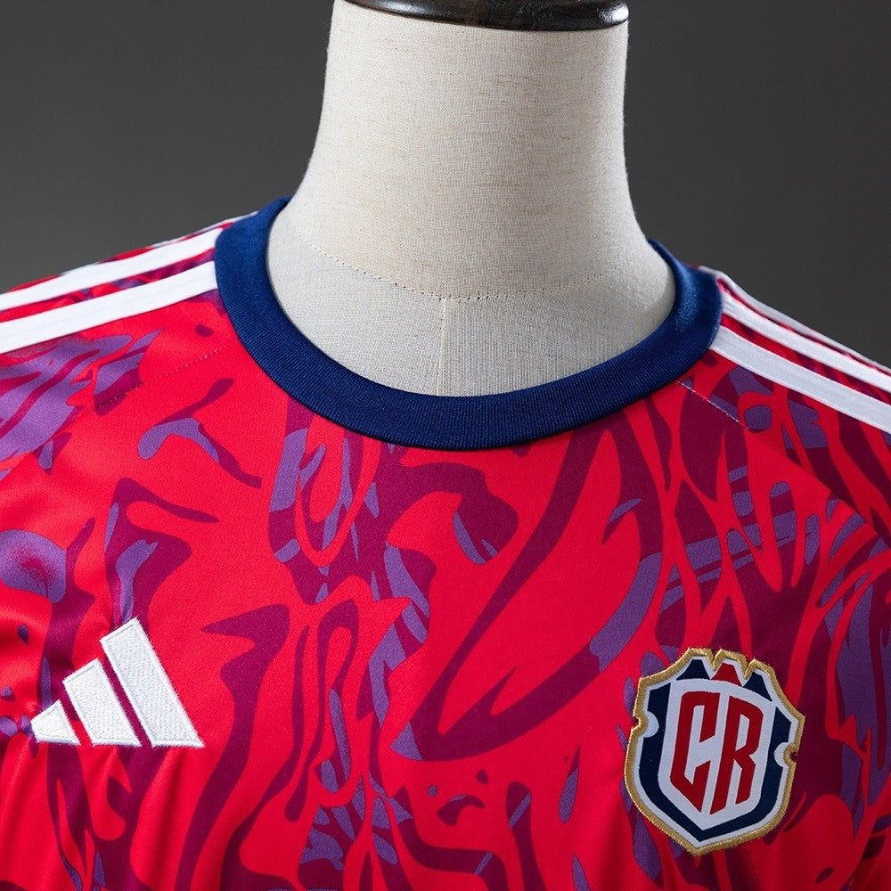Men’s Costa Rica 2026 Home Fan Version Jersey S-4XL