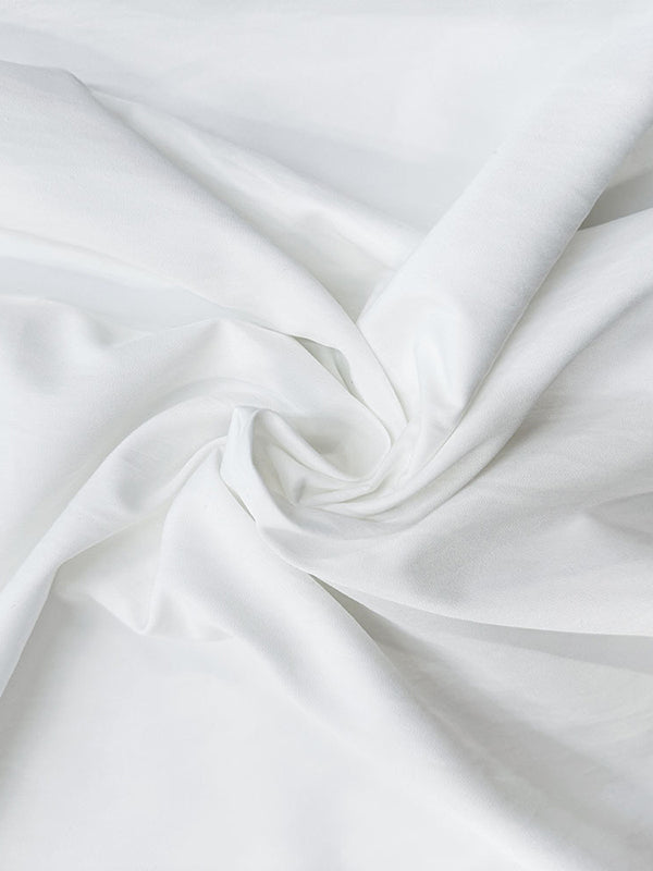 Flared Sleeves Loose Pleated Solid Color Split-Joint Round-Neck Maxi Dresses