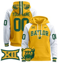 Unisex Custom Baylor Bears Football Hoodie All Stitched