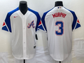 Men’s Atlanta Braves Dale Murphy #3 White 2023 City Connect Jersey