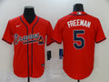 Men’s Atlanta Braves Freedie Freeman #5 Red Jersey