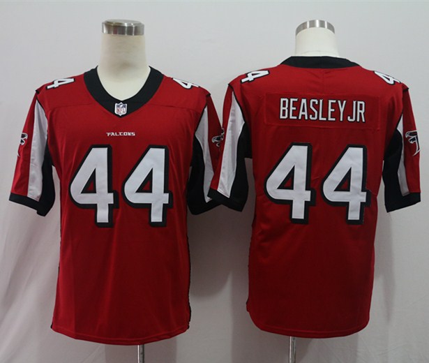 Men’s Atlanta Falcons Vic Beasley Jr #44 Red Jersey