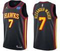 Mens Atlanta Hawks #7 Nickeil Alexander-Walker Black Statement Edition Swingman Jersey