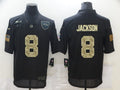 Men’s Baltimore Ravens #8 Lamar Jackson Black Jersey
