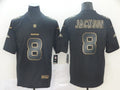 Men’s Baltimore Ravens #8 Lamar Jackson Black Team Jersey