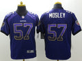 Men’s Baltimore Ravens C.J. Mosley #57 Purple Jersey