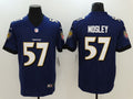 Men’s Baltimore Ravens C.J. Mosley #57 Purple Jersey