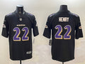 Men’s Baltimore Ravens Derrick Henry #22 Carbon Black Jersey