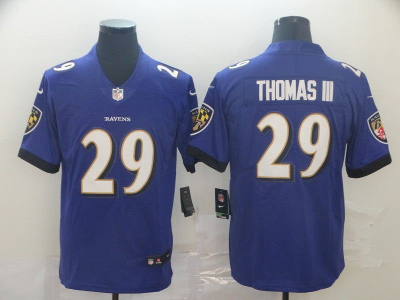 Men’s Baltimore Ravens Earl Thomas III #29 Purple Jersey