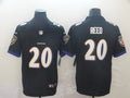 Men’s Baltimore Ravens Ed Reed #20 Black Jersey