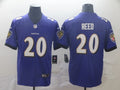 Men’s Baltimore Ravens Ed Reed #20 Purple Jersey
