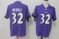 Men’s Baltimore Ravens Eric Weddle #32 Purple Jersey