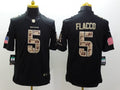 Men’s Baltimore Ravens Joe Flacco #5 Black Jersey