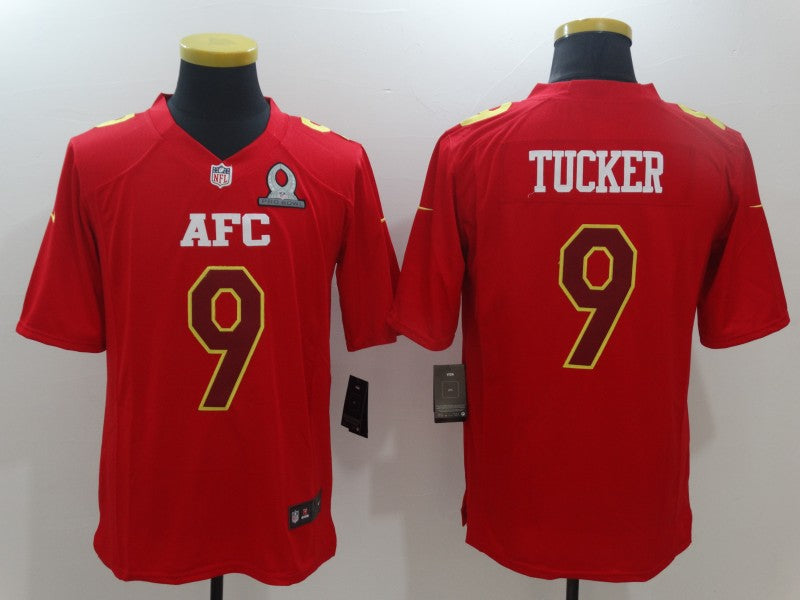 Men’s Baltimore Ravens Justin Tucker #9 Red Jersey