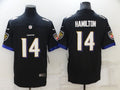 Men’s Baltimore Ravens Kyle Hamilton #14 Black Jersey