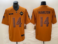 Men’s Baltimore Ravens Kyle Hamilton #14 Brown 2023 Salute To Service Limited Jersey