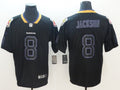 Men’s Baltimore Ravens Lamar Jackson #8 Black Authentic Jersey