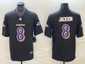 Men’s Baltimore Ravens Lamar Jackson #8 Black Jersey