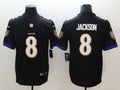 Men’s Baltimore Ravens Lamar Jackson #8 Black Jersey