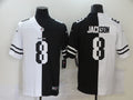 Men’s Baltimore Ravens Lamar Jackson #8 Black/White Jersey