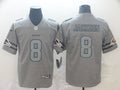 Men’s Baltimore Ravens Lamar Jackson #8 Gray Alternate Jersey