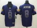 Men’s Baltimore Ravens Lamar Jackson #8 Purple Alternate Jersey