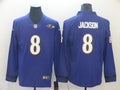 Men’s Baltimore Ravens Lamar Jackson #8 Purple Jersey