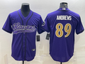 Men’s Baltimore Ravens Mark Andrews #89 Purple Jersey Joint Edition