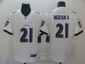 Men’s Baltimore Ravens Mark Ingram II #21 White Jersey