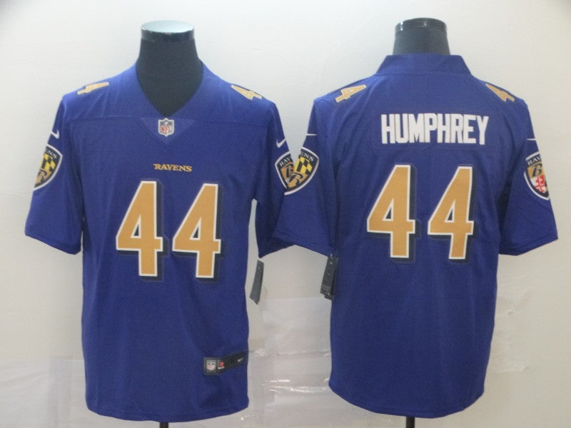 Men’s Baltimore Ravens Marlon Humphrey #44 Purple Jersey Joint Edition