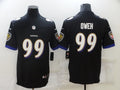 Men’s Baltimore Ravens Odafe Oweh #99 Black Jersey