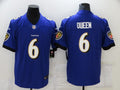 Men’s Baltimore Ravens Patrick Queen #6 Purple Jersey