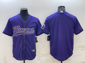 Men’s Baltimore Ravens Purple Blank Jersey