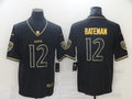 Men’s Baltimore Ravens Rashod Bateman #12 Black Jersey