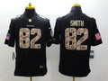 Men’s Baltimore Ravens Torrey Smith #82 Black Jersey