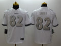 Men’s Baltimore Ravens Torrey Smith #82 White Jersey
