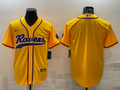 Men’s Baltimore Ravens Yellow Blank Jersey