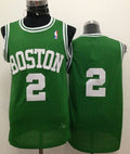 Men’s Boston Celtics #2 Red Auerbach Green Swingman Throwback Jersey
