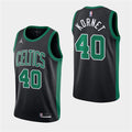 Men’s Boston Celtics #40 Luke Kornet Black Jordan Statement Edition Jersey