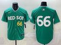 Men’s Boston Red Sox Brayan Bello #66 Green 2025 City Connect Limited Jersey