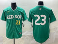 Men’s Boston Red Sox Dennis Boyd #23 Green 2025 City Connect Limited Jersey