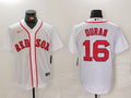 Men’s Boston Red Sox Jarren Duran #16 White Home Jersey