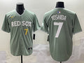 Men’s Boston Red Sox Masataka Yoshida N#7 Gray 2025 City Connect Limited Jersey