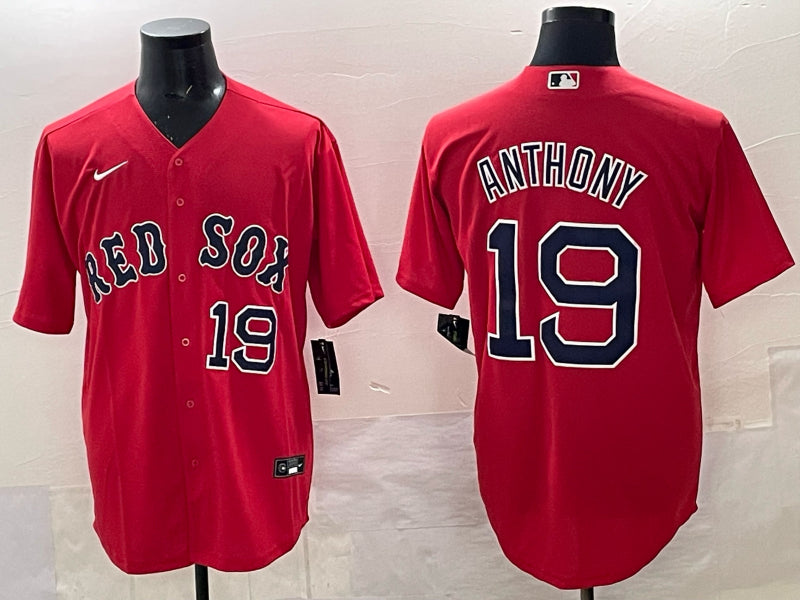 Men’s Boston Red Sox Roman Anthony #19 Red Limited Jersey