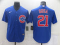 Men’s Chicago Cubs Sammy Sosa #21 Blue Baseball Jersey