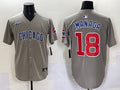 Men’s Chicago Cubs Shota Imanaga #18 Gray Limited Jersey