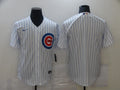 Men’s Chicago Cubs White Home Blank Jersey