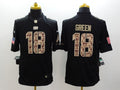 Men’s Cincinnati Bengals A.J. Green #18 Black Team Jersey